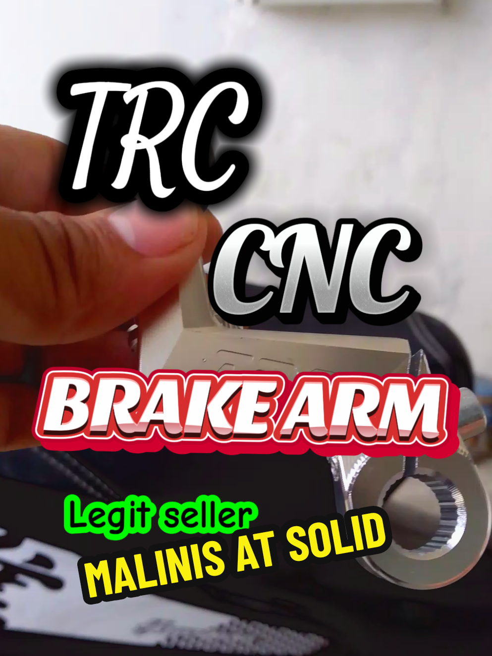 TRC,CNC BRAKE ARM 🔥🔥🔥MALIS, SOLID AT MAKINTAB #cnc #trc #brakearm  #fyp #foryoupage 