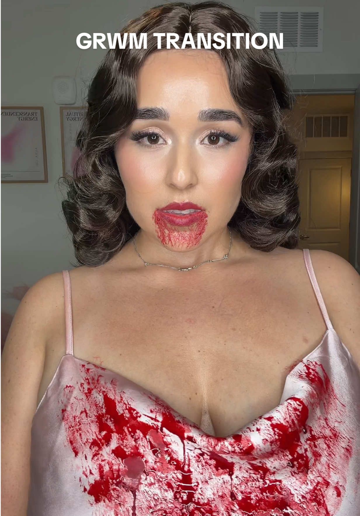 GRWM for Halloween turning into Mary from Sinners #maryandstack #sinners #halloweencostume #transition #grwm 