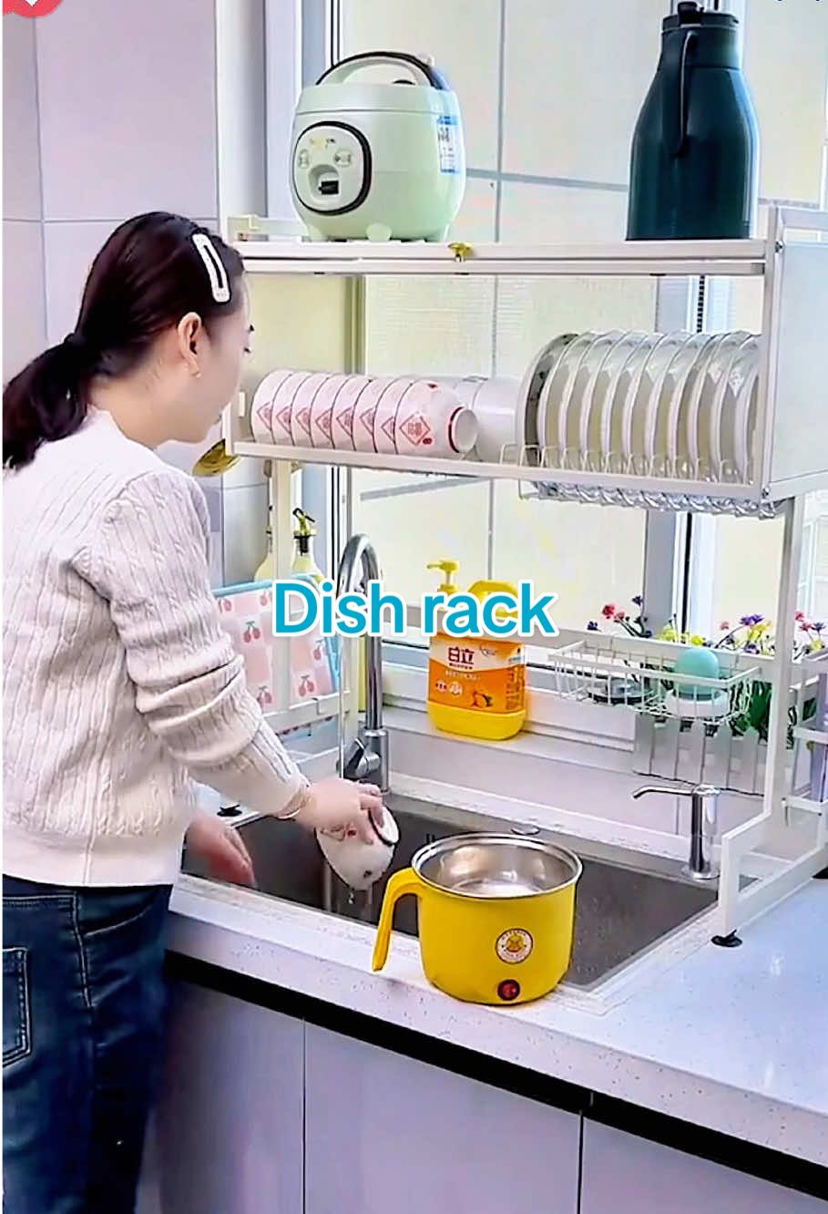 Dish rack#fyp #tiktok #foryou #rak #rakpenyimpanan 