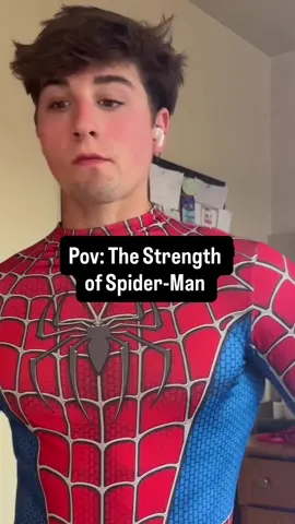 Spider-Man’s workout
