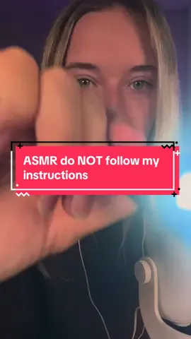 ASMR do NOT follow my instructions  #sleepasmr #asmr #sleep #sleepgummy #melatoninfree @LullaBites 