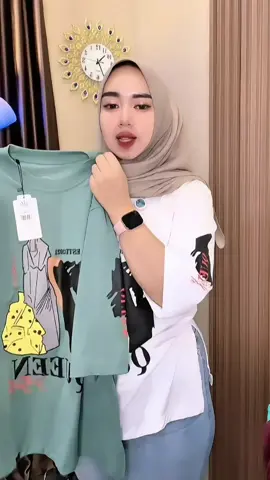 Queenstyle Tunik Kaos Oversize #atasanpremium #blouse #atasanwanitakekinian #atasanjumbo #atasan 