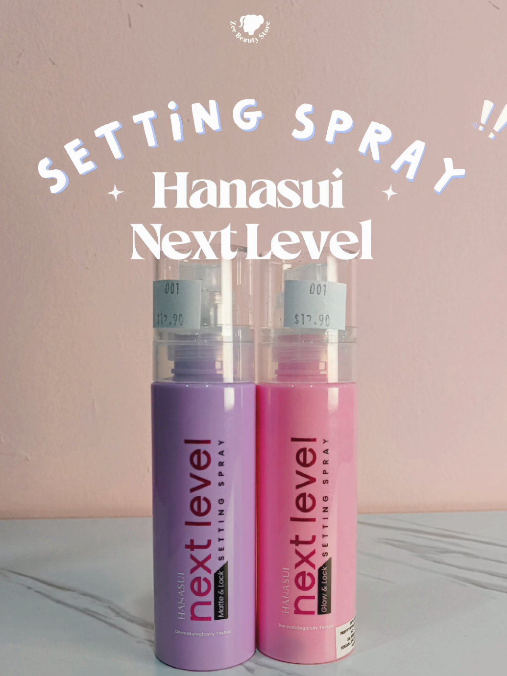 Lock your makeup with Hanasui Next Level Setting Spray 💦 WA at 📲 The Mall Branch -7448829 Rimba Point Branch -7408829 #fypbrunei #tiktokbrunei🇧🇳🇧🇳#zeebeautystore #brunei #readystockbrunei 
