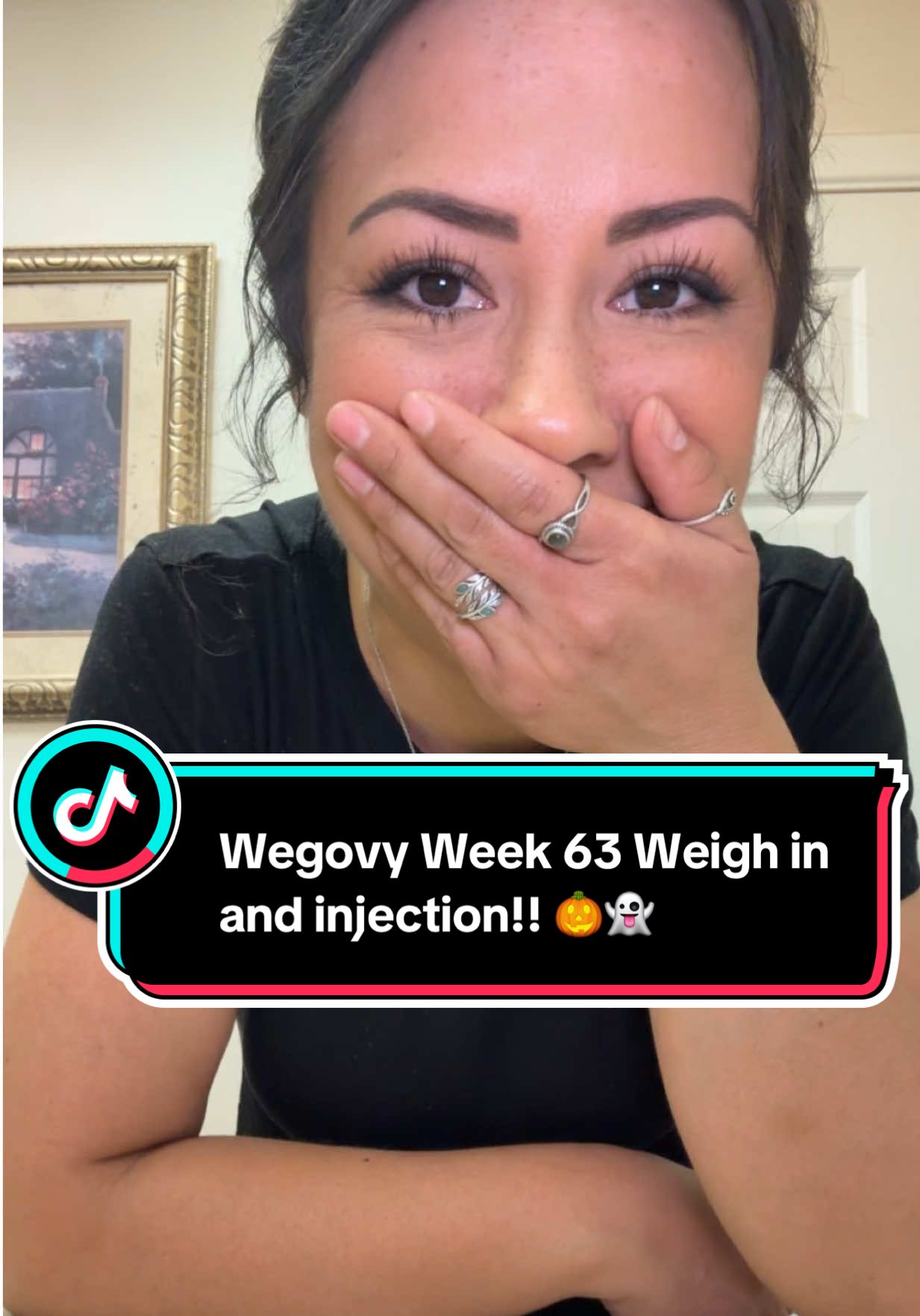 Wegovy Week 63 Weigh in and injection!! 🎃👻 #wegovy  #glp1journey #glp1community #glp1 #creatorsearchinsights 