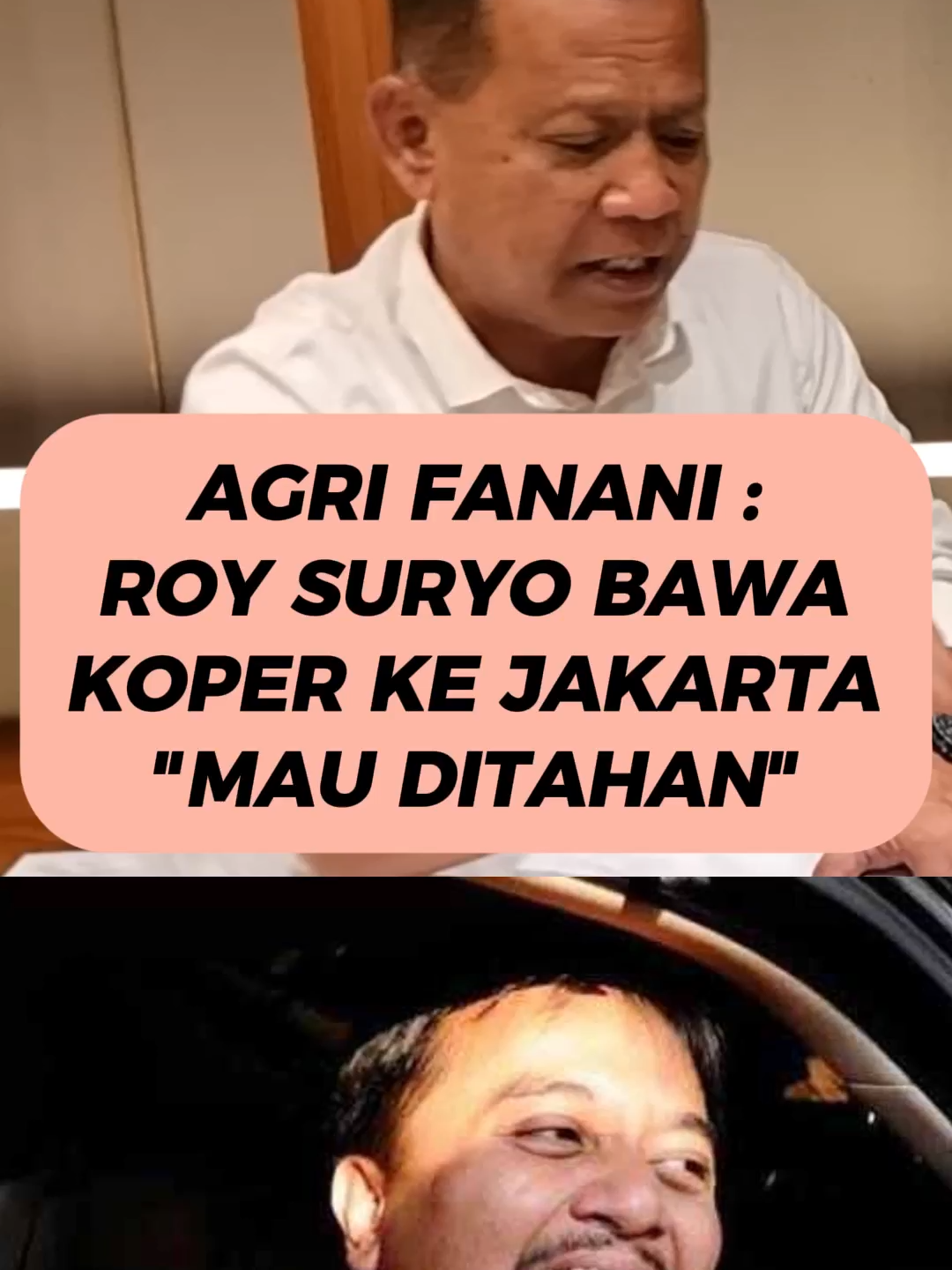 Relawan Jokowi Punya Hipotesa Kalau Roy Suryo Bawa Koper Besar Ke Jakarta Karena Sudah Tahu Akan Jadi Tersangka #agrifanani #relawanjokowi #roysuryo #KasusIjazahPalsu