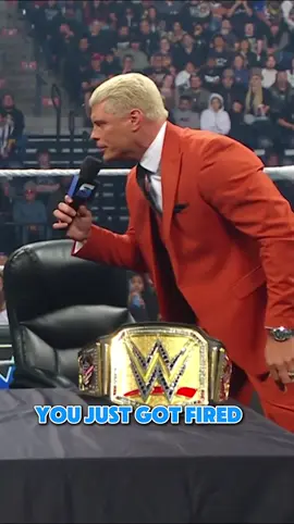 absolutely COOKED him 😶 #WWE #DrewMcIntyre #CodyRhodes 