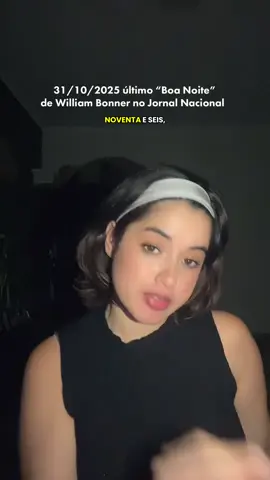 Fez história e fez bonito!  #williambonner #jornalnacional #jornalismo #jornalismobrasileiro #globo 