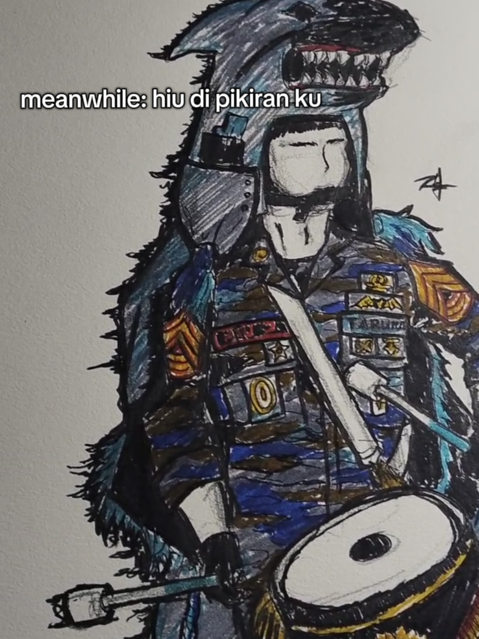 mana ni calon calon hiu?  #aal #gitajalataruna #taruna #tni #catar 