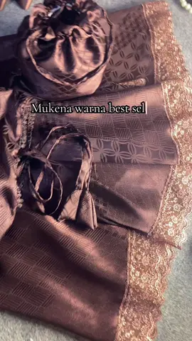 Warna mahogany #mukenaramadhan2026 #mukenaviral #mukenamewah 