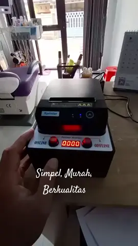 Mesin Printer Antrian Autocut #mesinantrian #produklokal #produkviral #antrian 