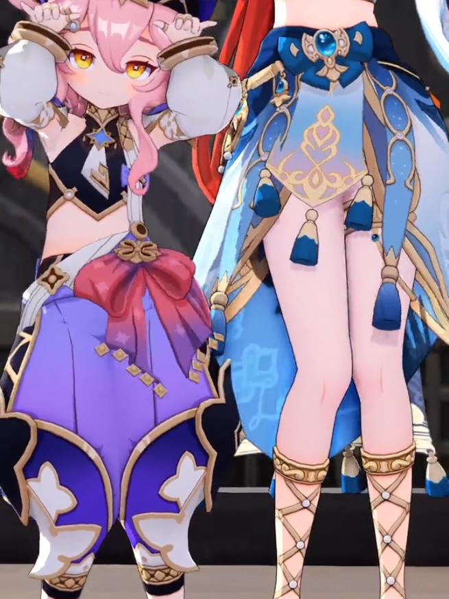 #dori #nilou #GenshinImpact 