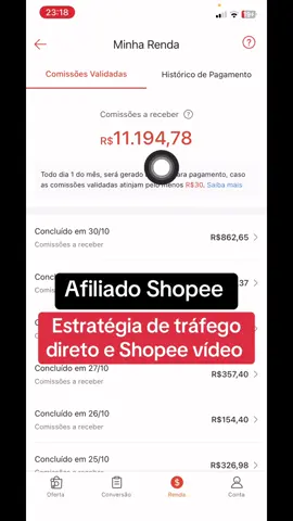 Vendendo na Shopee com 2 estratégia de afiliados, tráfego direto e com Shopee vídeo #creatorsearchinsights #afiliados #afiliadoshopee #trafegopago #achadinhos