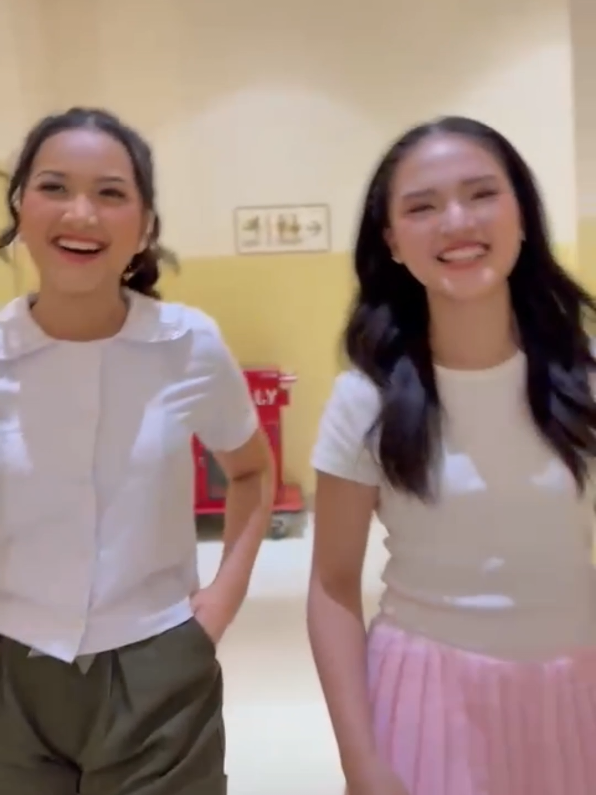 Rara Sudirman With Mayshajhu💚🩷 #rarasudirman #mayshajhu #rameinyuk #viralvideos #fyppppppppppppppppppppppp 