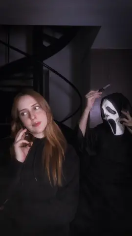 Halloween 2025 👻 #halloweenlook #ghostface #transition #kimrixs 