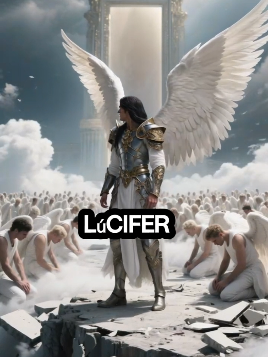 Rebelião no Céu, a queda de Lúcifer. #Deus #demonio #biblia #lucifer #anjos 