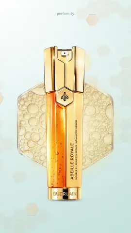 Two actions, one radiant result. ✨ Guerlain’s Abeille Royale Double R Serum fuses peeling and lifting technology to smooth, firm, and renew skin, revealing a honey-sourced glow of youth and vitality. Shop now at perfumity.co! Follow us on our official accounts: facebook.com/perfumityofficial instagram.com/perfumity youtube.com/@perfumity tiktok.com/@perfumity #Perfumity #Guerlain #AbeilleRoyale