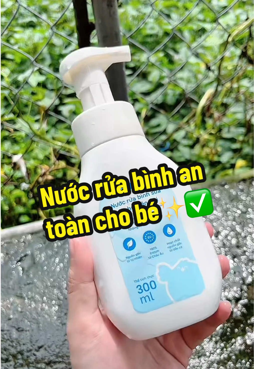 Nước rửa bình tiện lợi✨✅ #nuocruabinhsua #aoi #nhatban #vesinhdodungchobe 