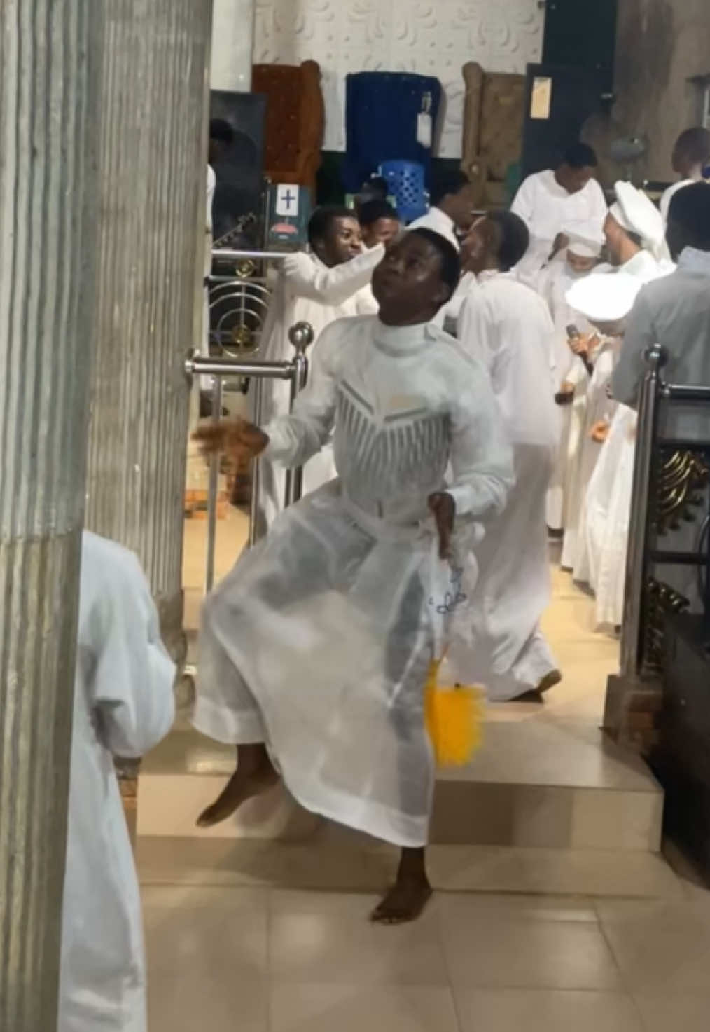 Woli trending @alagba oluwaseyifunmi Akpan apari steppings lol, we dance to glory over here in my parish ✊✊🌈🌈 @C.C.C Testimony Parish (GOC)🌈 #testimonyparish🌈 #celestialchurceofchrist🌈🌈🌈🌈🙏🙏🙏 #bouesticruiselords #funny_sammysarz #woli 