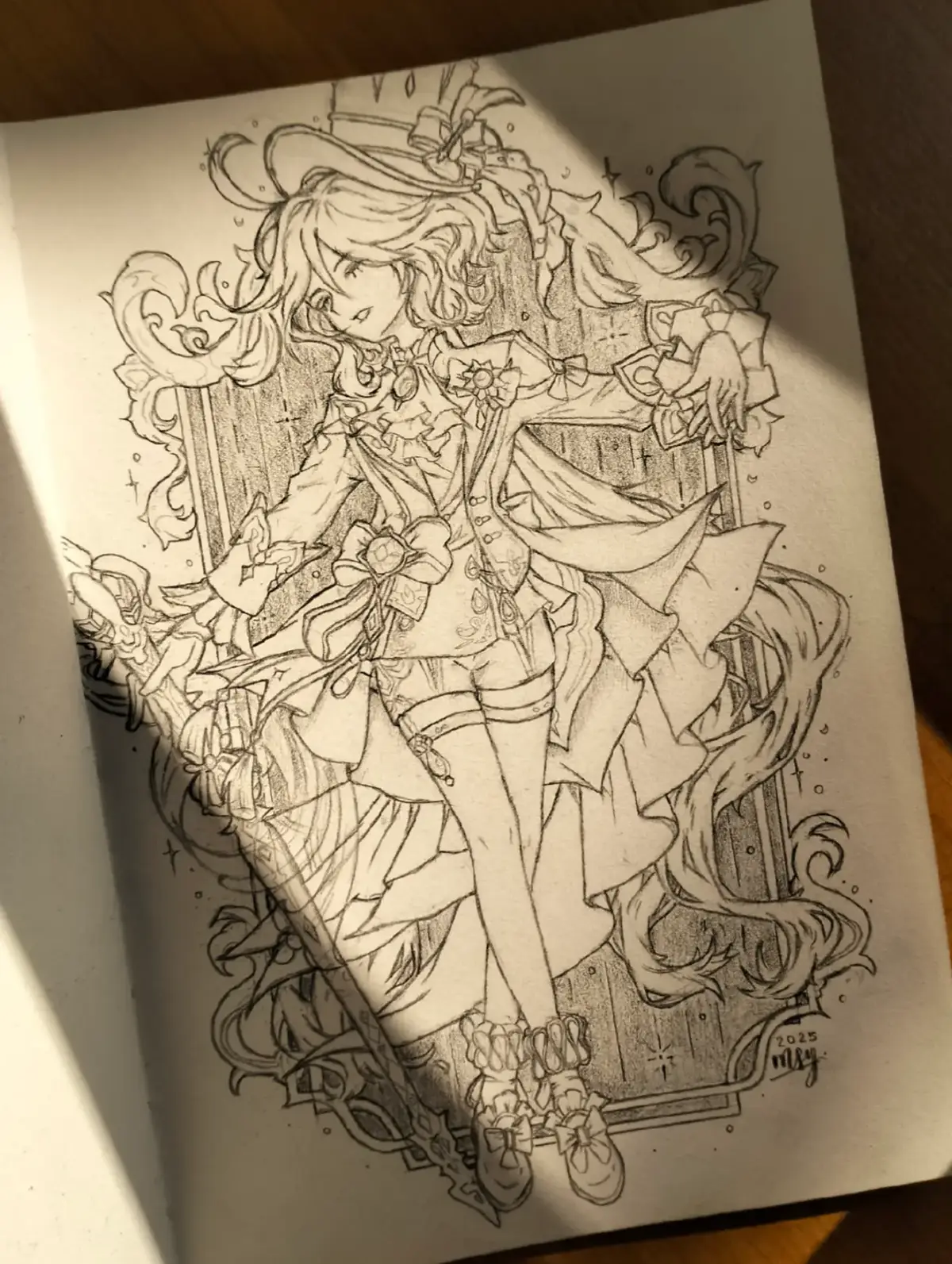 #furina  : let the show begin! ... #furinagenshinimpact #sketch #fypppppppppppppp #fypシ゚ 