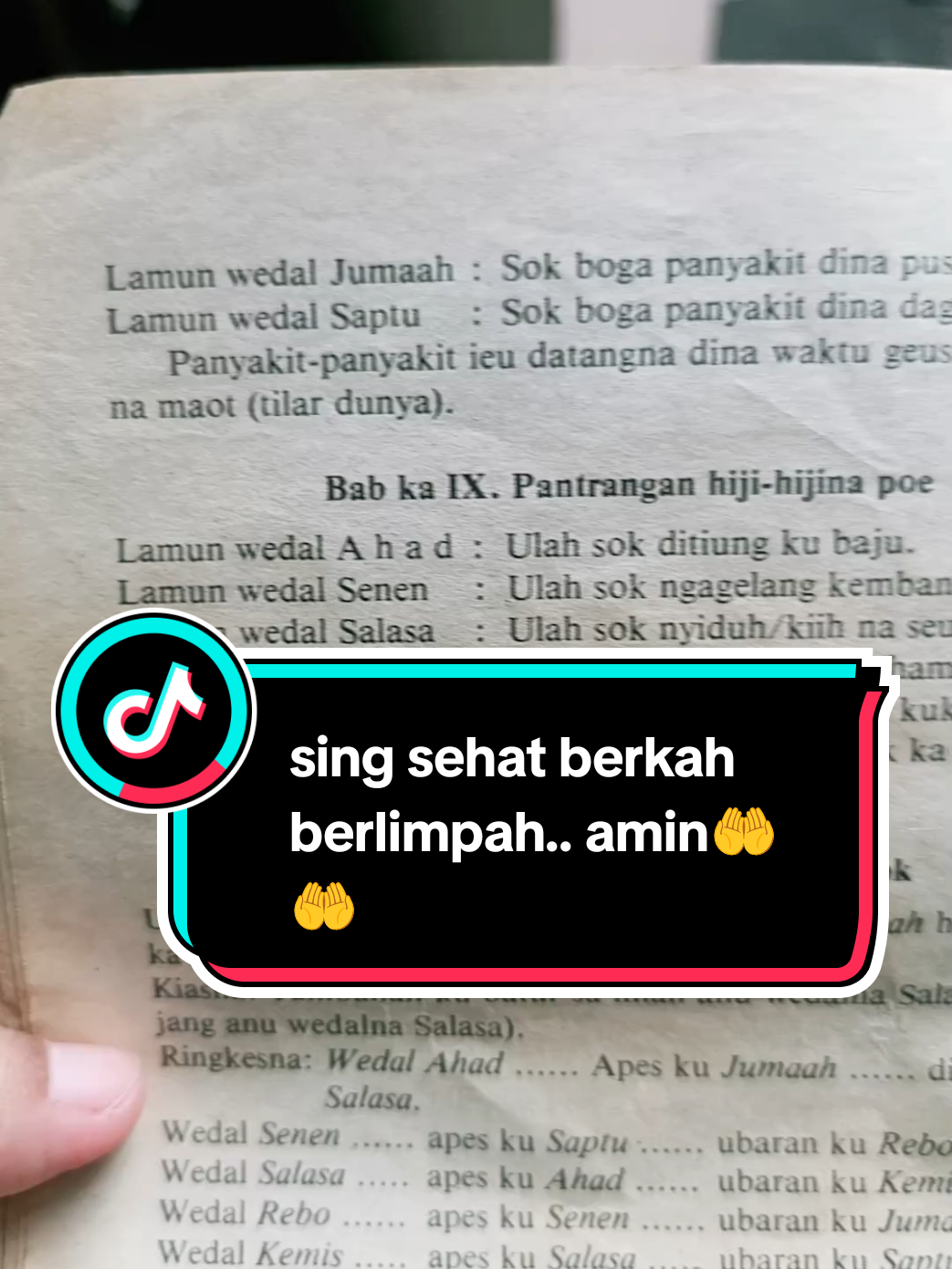 Membalas @ikusmayadi_01 sing sehat berkah berlimpah 🤲🤲#bandung #sunda #primbon #viraltiktok #fypシ゚ 