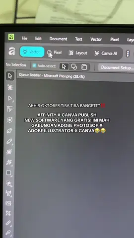 YANG PALING GONG ADALAH GRATIS🥶 #affinitydesigner 