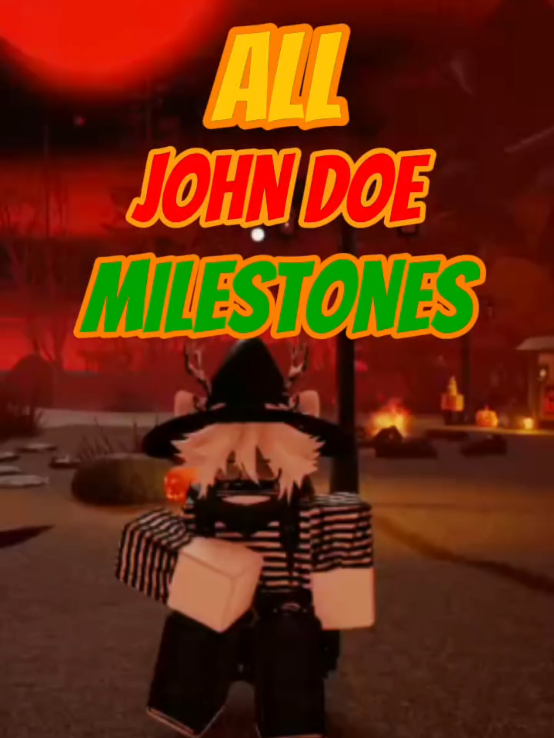 AL NEW JOHN DOE MILESTONES #johndoe #milestones #forsaken #roblox #fyp 