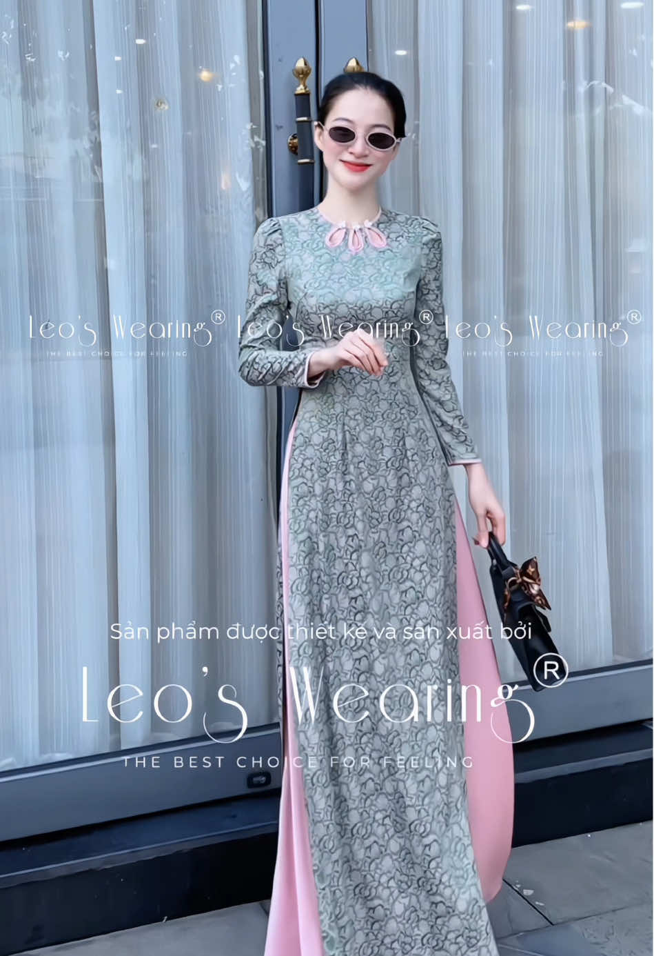 #aodai #aodaithietke #aodaivietnam #aodaicachtan #leoswearingaodai 