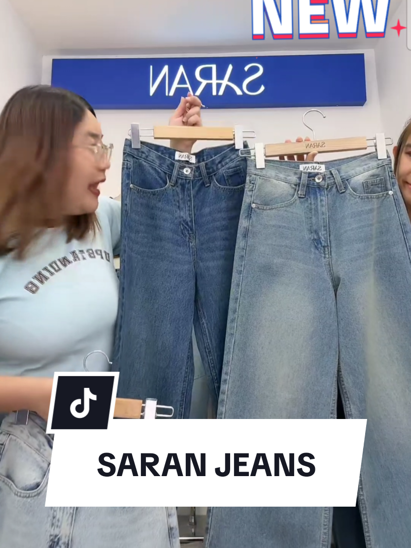 #saranjeans  #กางเกงขากระบอก #กางเกงยีนส์  #กระบอกลิซ่า #กระบอกy2k 