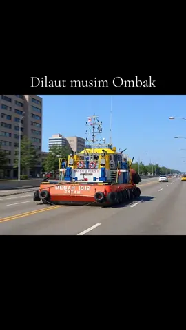 Dilaut musim ombak jd pindah jalur darat...#fyp #fyppppppppppppppppppppppp 