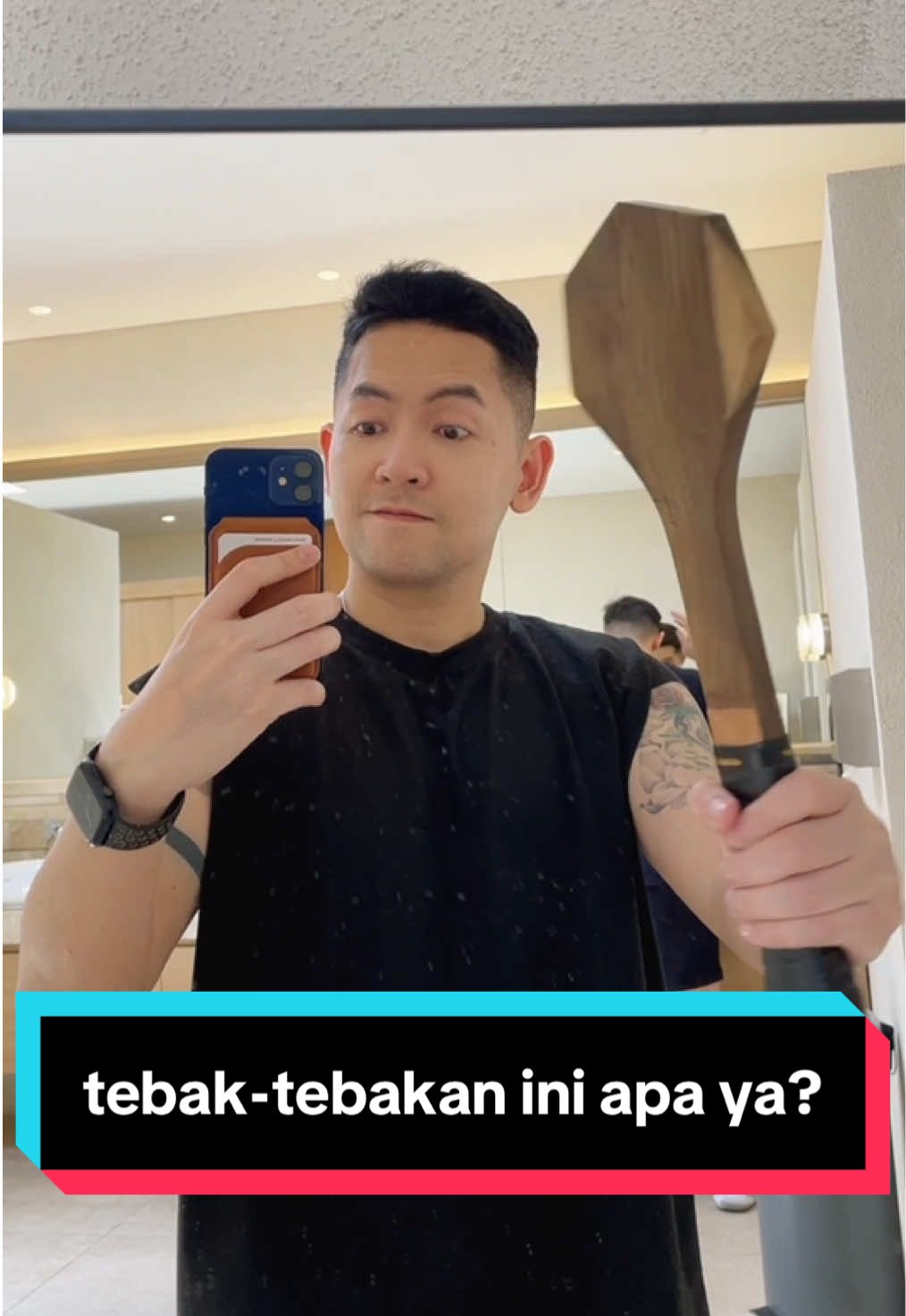 Tebak ini apa yah? cek jawaban nya di @YECHOTELA wooden pointer #padel #yechotela #racket #fyp #foryoupage 