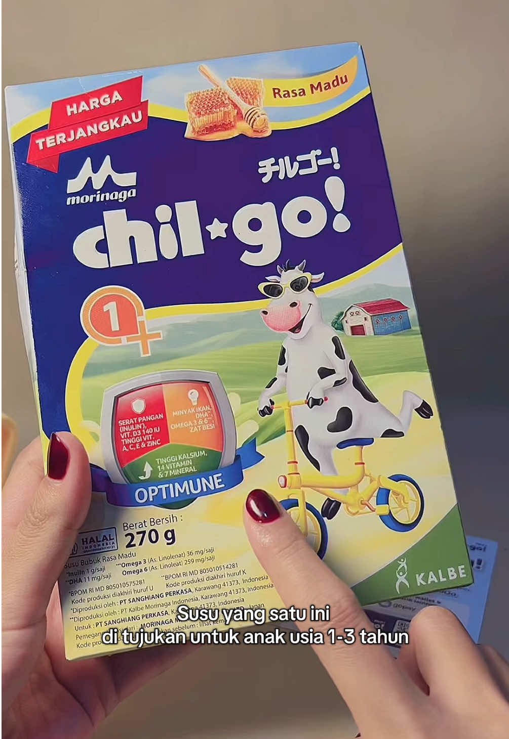 Morinaga Chilgo 1+✨ membantu optimalkan tumbuh kembang si kecil🩵 #chilgo1plus #morinagachilgo #chilgo #susuanakrendahgula #masukberanda 