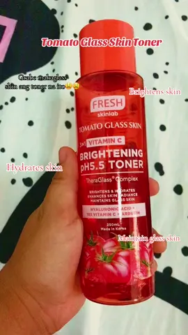 Super effective nito ✨Lakas makaglass skin, TOMATO GLASS SKIN TONER #skinlabsph #tomatoglasskintoner #foryoupage #tiktokviral 