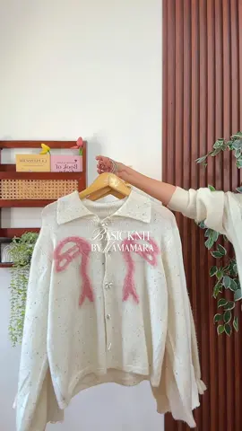 Cardigan Rajut White🤍🤍#cardiganoutfit #cardigan #cardiganrajut #cardigankorea #fypviraltiktok🖤シ゚☆♡ #fyp 