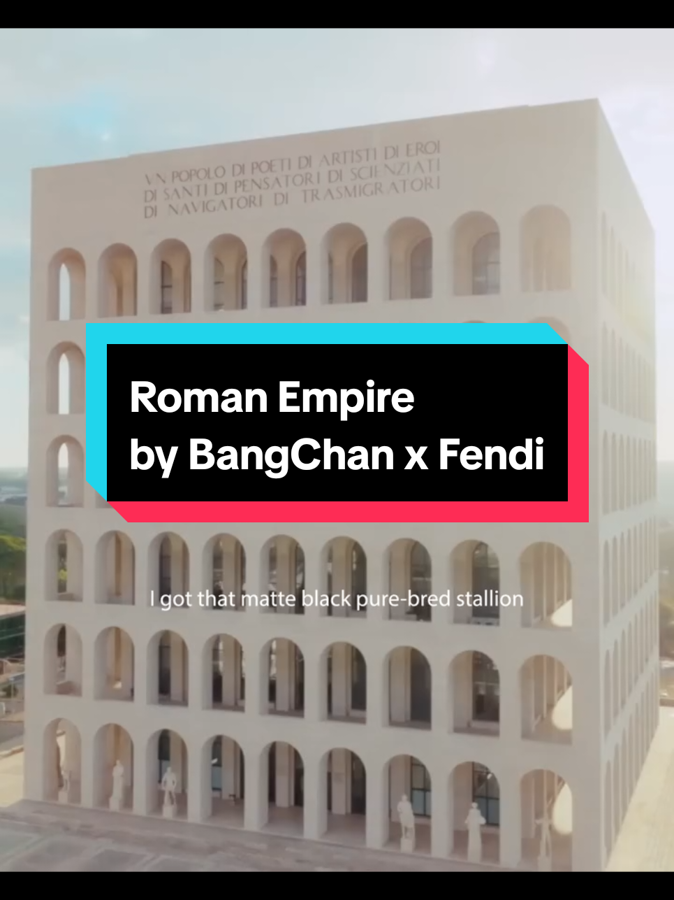 ROMAN EMPIRE by BangChan x FENDI teaser mv #StrayKids #BangChan #4u #foryoupage #fyp 