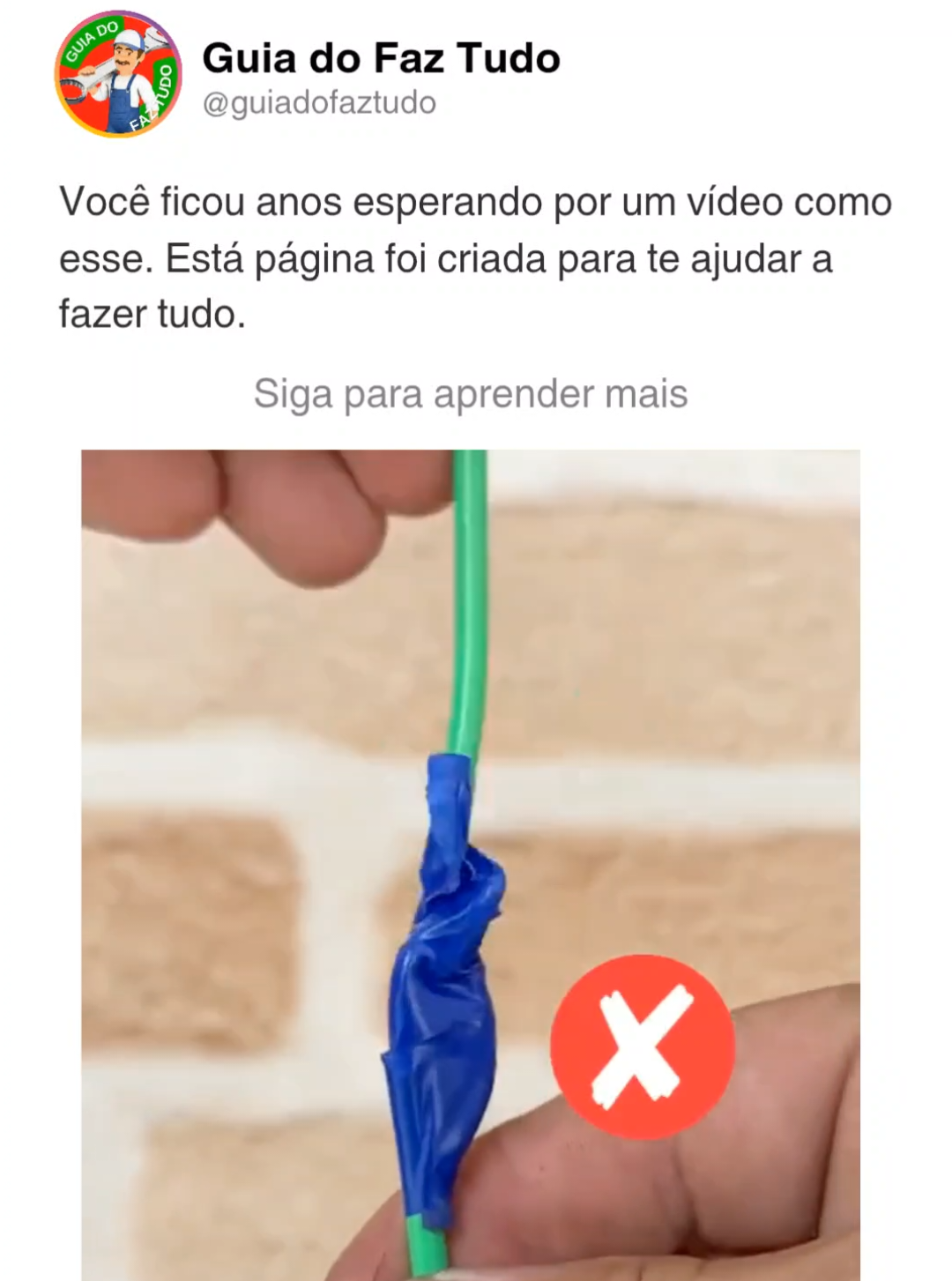 A maioria das pessoas ainda junta fio do jeito errado — e é por isso que o disjuntor desarma ou o fio esquenta. No final do vídeo eu te mostro o jeito CERTO de fazer a emenda e evitar curto. ⚡ 👉 Segue o @GuiaDoFazTudo pra aprender o tipo de reparo que todo mundo devia saber antes de pagar alguém pra fazer. #ReparoElétrico , #ReparoDoméstico , #MontagemERaparo #DiyBrasil , #CasaOrganizada 