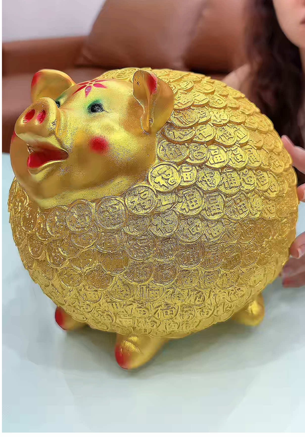 Heo đất tiết kiệm NHÍM TIỀN VÀNG #xuhuong #heodattietkiem #huyenhomhinh365 