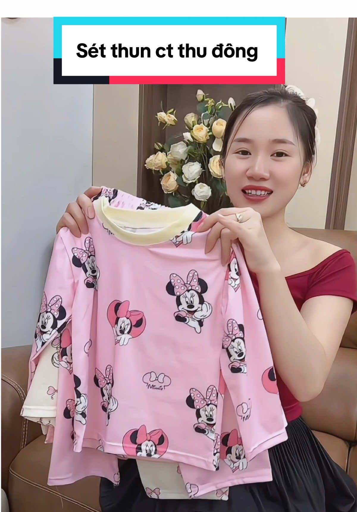 Sét dài tay chất thun ct cho bé gái#thoitrangbeyeu #mevabe #bothudongchobegai #setthudongchobegai #bodaitaychobegai 