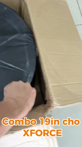 Combo 19in cho Xforce😘 #mitsubishixforce #namhantires #độxe #mâmxe #19inch 