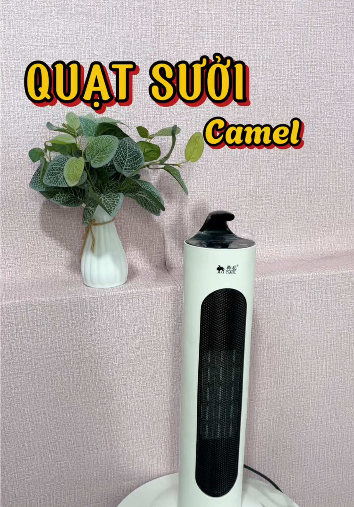 Quạt sưởi máy sưởi ấm mùa đông Camel kèm hẹn giờ 2000w #vietbaccarstore #quyenvietbaccarstore #quatsuoi #maysuoigom #maysuoi  