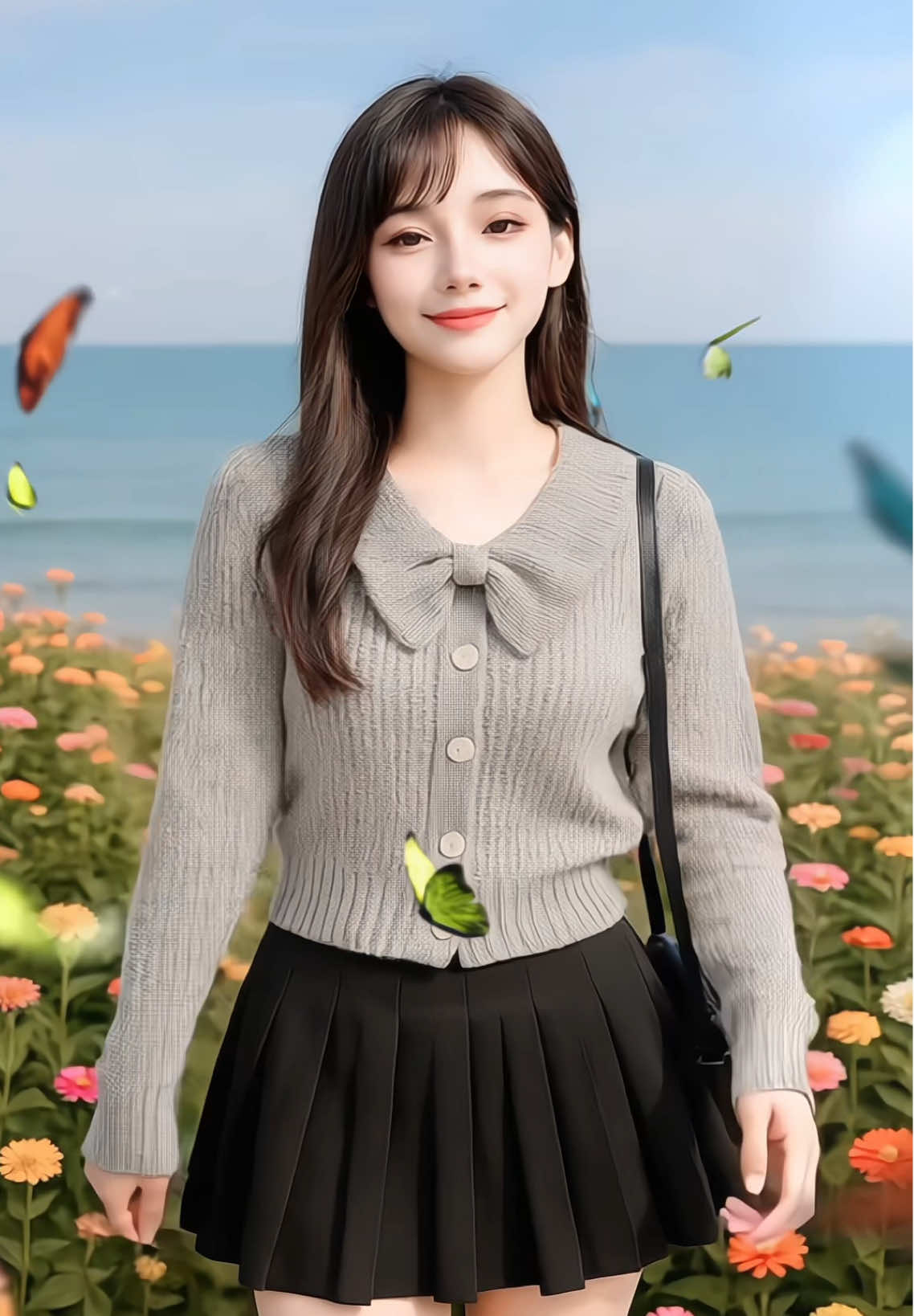 Sét Bộ Nữ áo len cổ bèo tiểu thư #phamducviet81 #thoitrangnu #thờitrangnữ #thơitrangnu #aolennu 