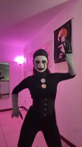 La faja me apretaba toda la existencia #fnafpuppet #makeup #halloween 