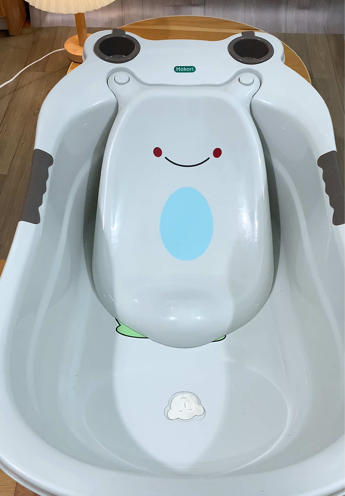 Chậu tắm ếch loại to cho bé có dựa  lưng chắc chắn #chautam #chautamchobe #chautamech 