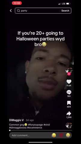 You never too old to go to these parties 😭 #fypシ #halloweenparty #foryoupage #viral 