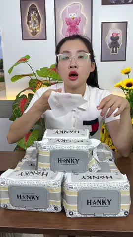 HANKY Thùng 10 Gói Khăn Ướt 