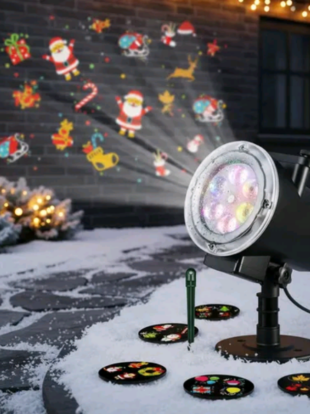 ✨ Sua casa brilhando no Natal por menos de R$35! Transforme sua decoração com o projetor de LED natalino — sem fios, sem esforço, e com o menor preço que você vai encontrar! A partir de R$34,55, sua casa vira atração no bairro. Mas corre, porque o estoque tá acabando! 🎄💡 #tiktokshop 