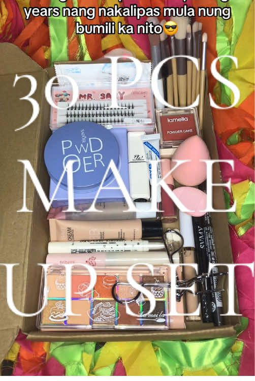 #makeupset #cosmetics #fullfacemakeup #30pieces #makeup 