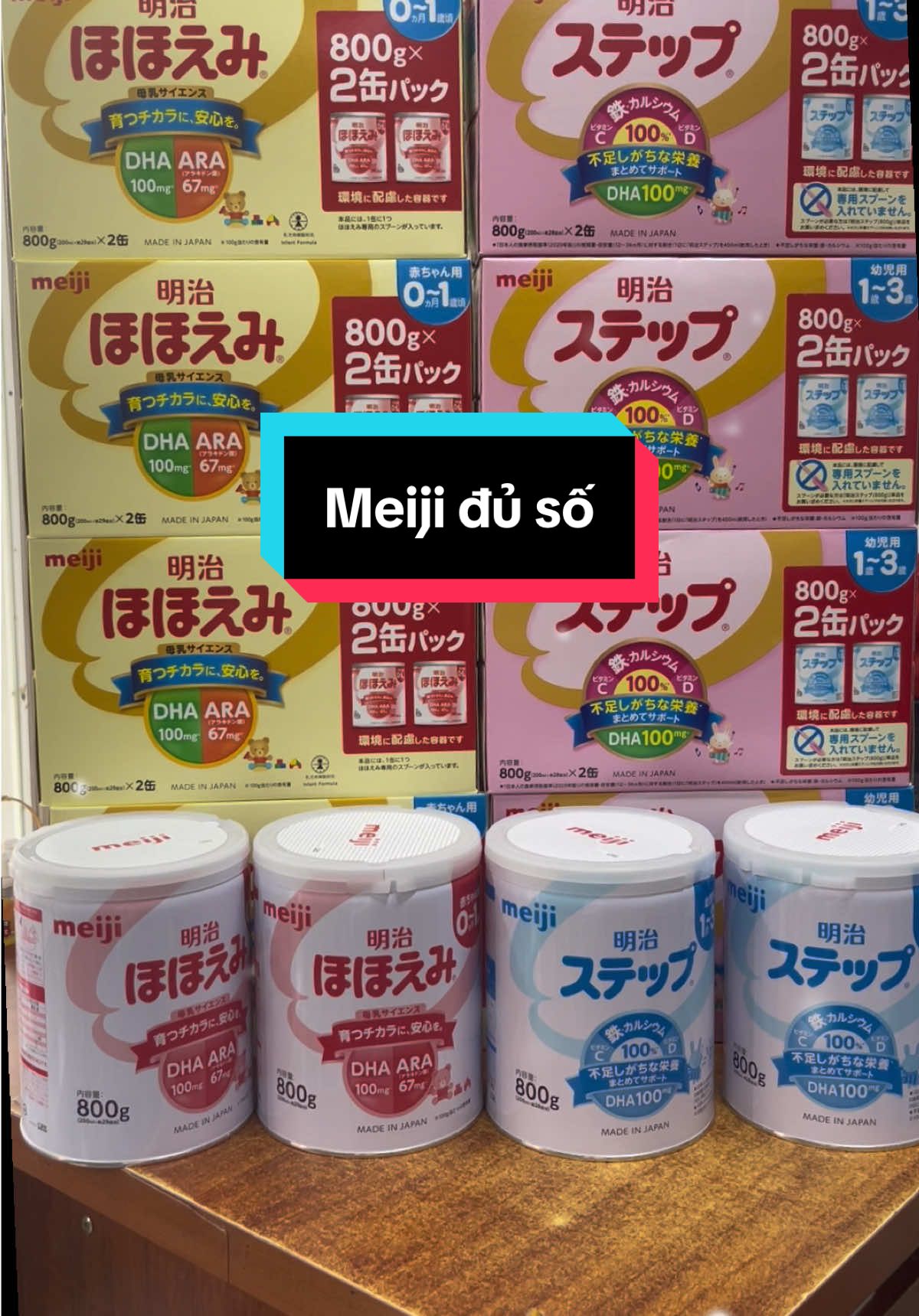 Sữa Meiji shop về đủ nhé. Mẹ săn ngay kẻo hết #meiji 