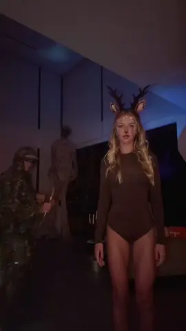 10 point(er)s for our Halloween couples costume!! A deer and a hunter @Noah Flegel ❤️ #halloween #couplescostume 