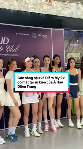 Vừa qua các nàng Hậu và diễn viên Diễm My 9x đã tham dự sự kiện JUD của Á Hậu Diễm Trang #pickleballvietnam #pickleball #fyp #xh #xhtiktok 
