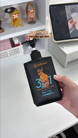 sữa tắm gội 3in siu tiện lợi cho mấy ông nè 😶‍🌫️🫧 #viral #fyp #suatam3in1 #menitems 